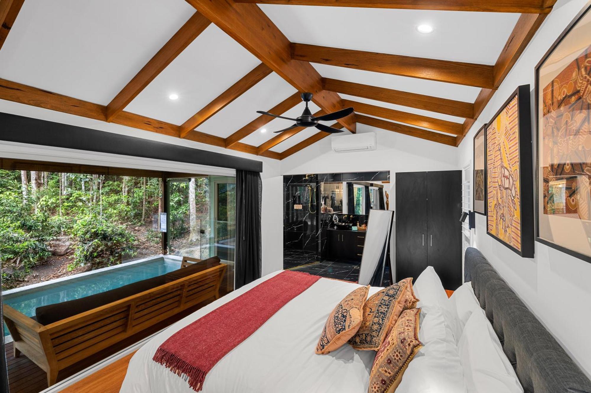 מונטוויל Narrows Escape Rainforest Retreat מראה חיצוני תמונה